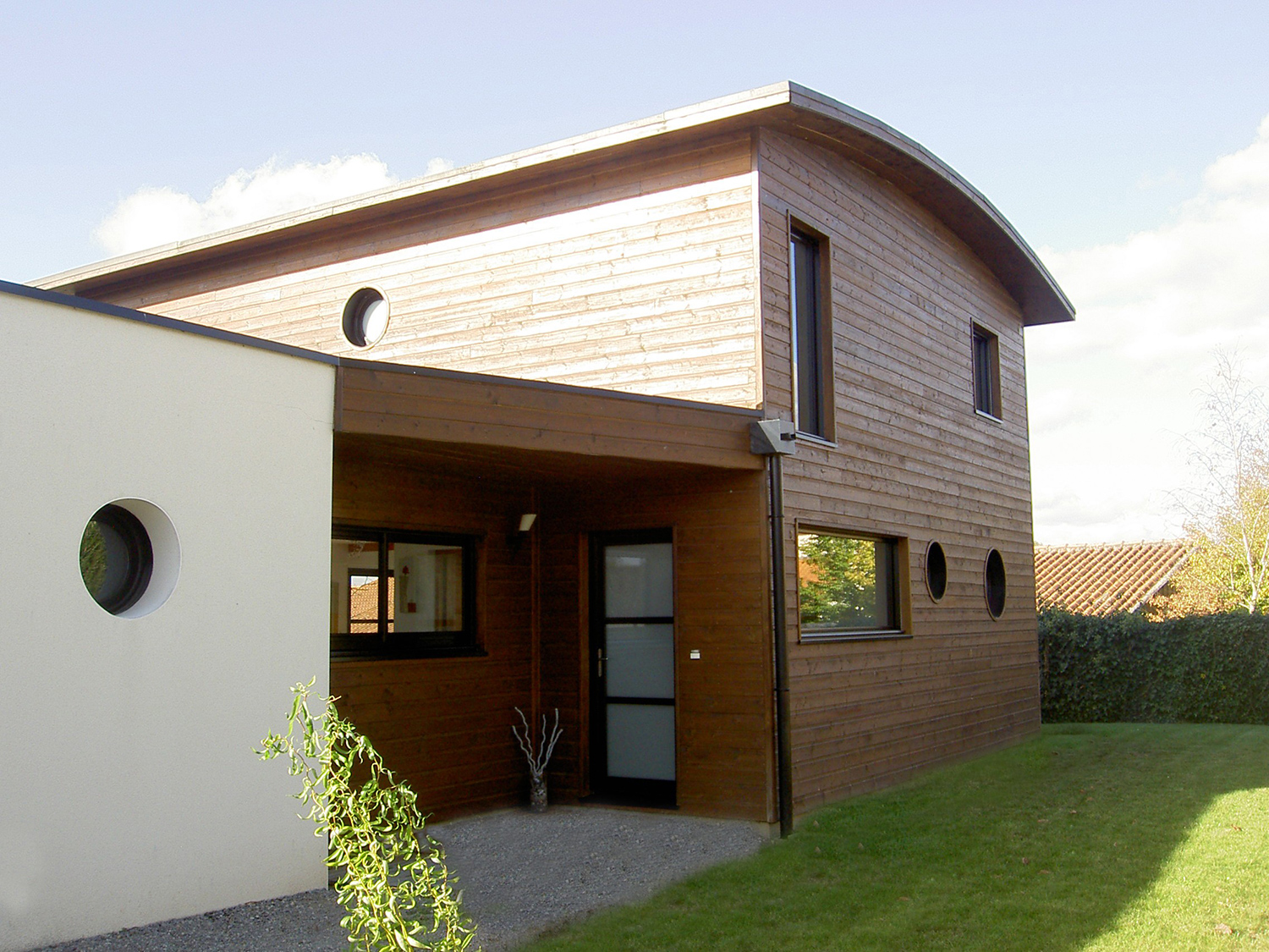 ossature bois maison neuve