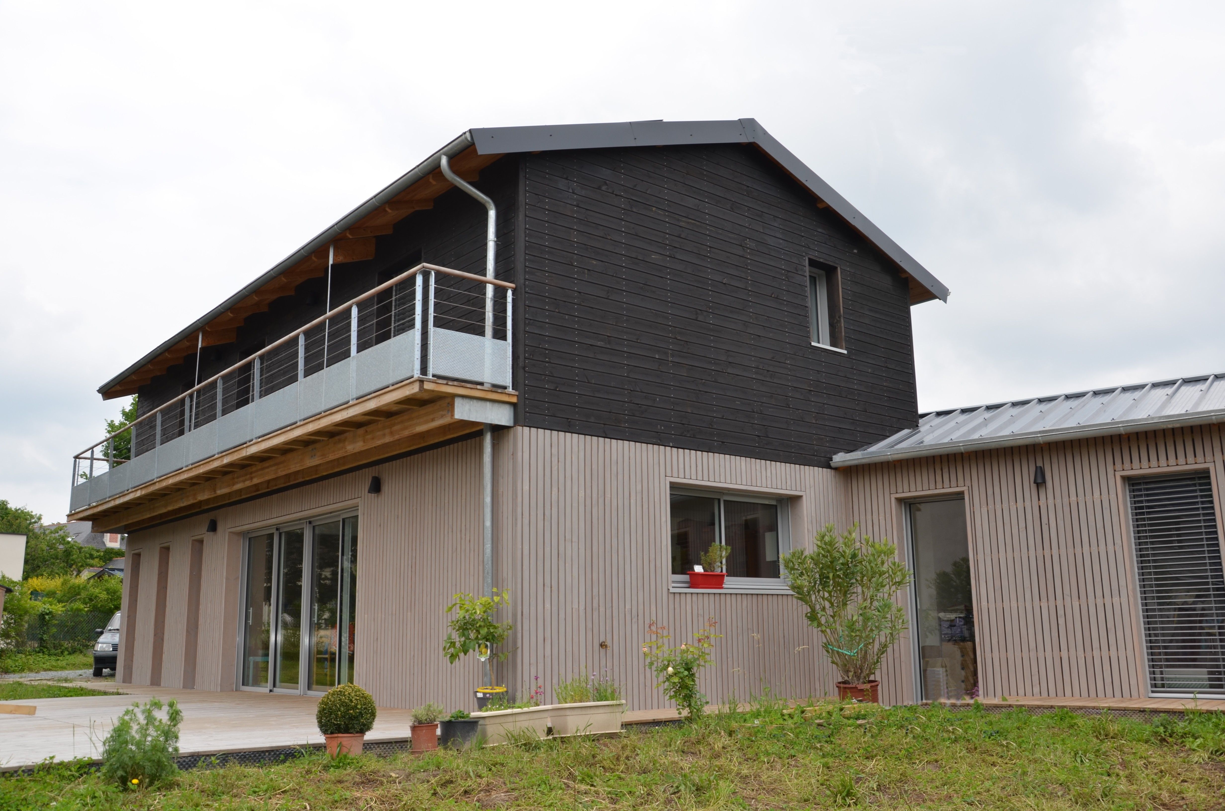 Maison individuelle bois MURS ERIGNE 49 BRUNO AUGER 1