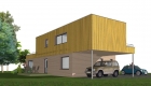 Construction maison bois, SARL AUGER, Cholet, Maine et Loire, Maître d’œuvre, architecture bois, Maulévrier, Plan maison, LEGALUDEC, AMIGNE 49