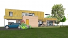 Construction maison bois, SARL AUGER, Cholet, Maine et Loire, Maître d’œuvre, architecture bois, Maulévrier, Plan maison, LEGALUDEC, AMIGNE 49