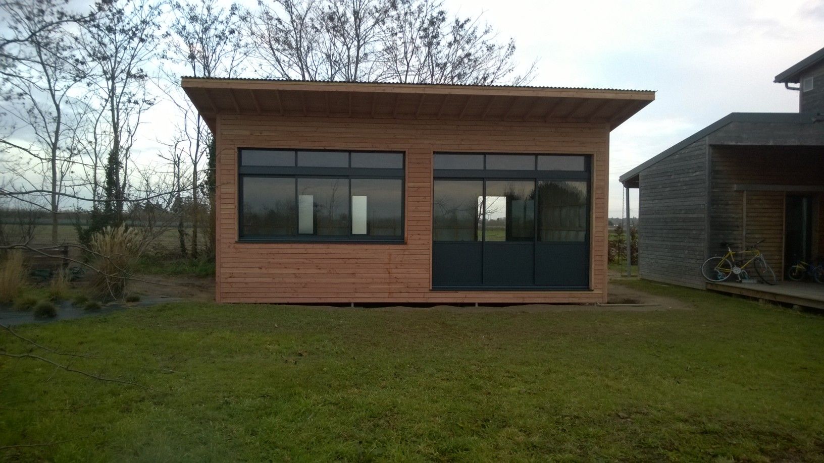Construction maison bois, SARL AUGER, architecte, Cholet, Maine et Loire, Maître d’œuvre, architecture bois, Maulévrier, Plan maison, DE BARMON STE GEMMES SUR LOIRE 49