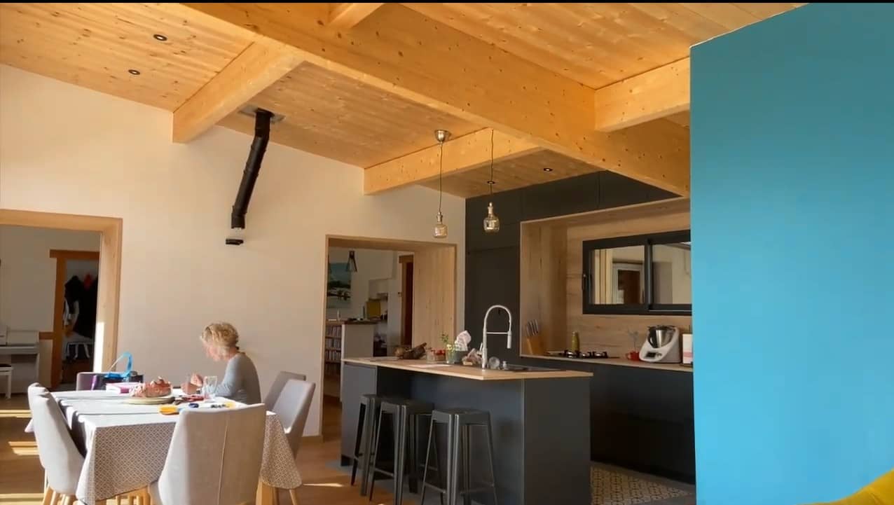 BRUNO AUGER MAITRE D'OEUVRE ARCHITECTURE MAULEVRIER CHOLET MAISON BOIS SAINT MELAINE MAINE ET LOIRE 49