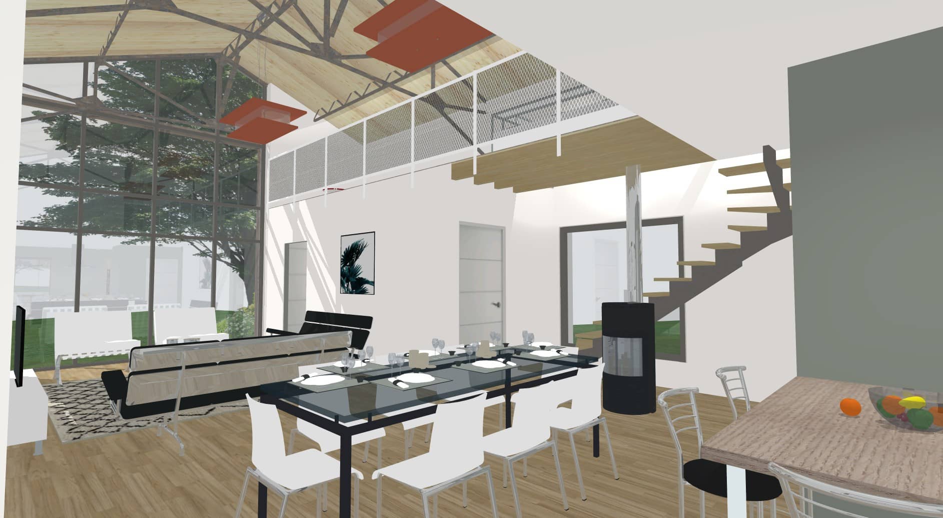 BRUNO AUGER MAITRE D'OEUVRE ARCHITECTURE MAULEVRIER CHOLET RENOVATION MAULEON DEUX SEVRE 79